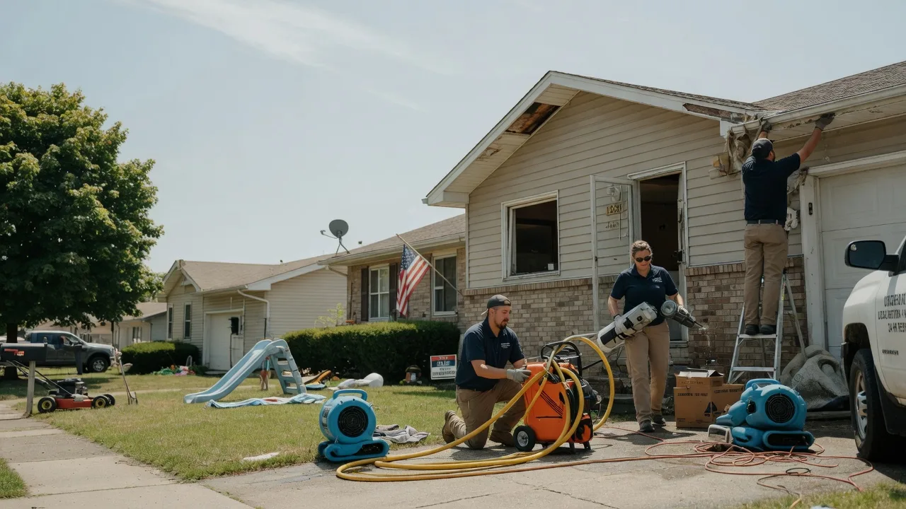 Water Damage Restoration in Harleigh, PA near me